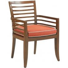 Ocean Club Pacifica Cast Aluminum Patio Dining Arm Chair W/ Sunbrella Cushions By Tommy Bahama