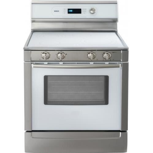 Bosch 700 Series Evolution Electric Free Standing Range Titanium