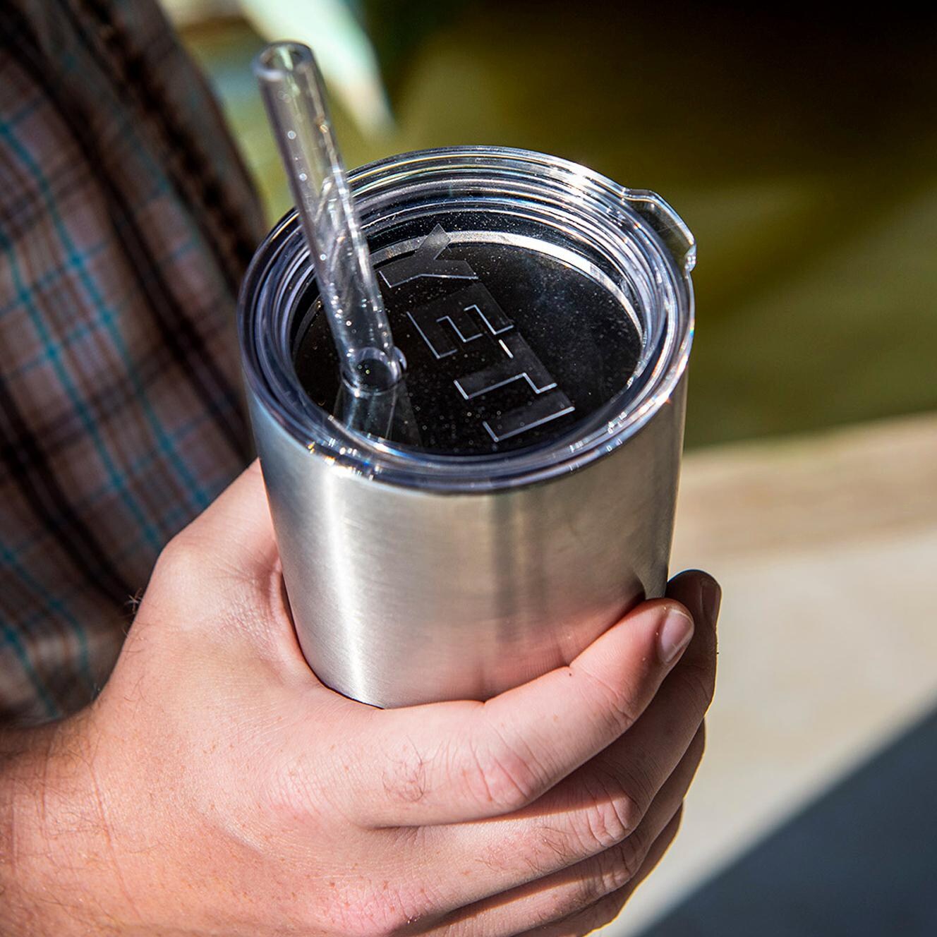 YETI Rambler Straw Lid - In Use (Shown With Rambler Tumbler - Not Included) thumbnail
