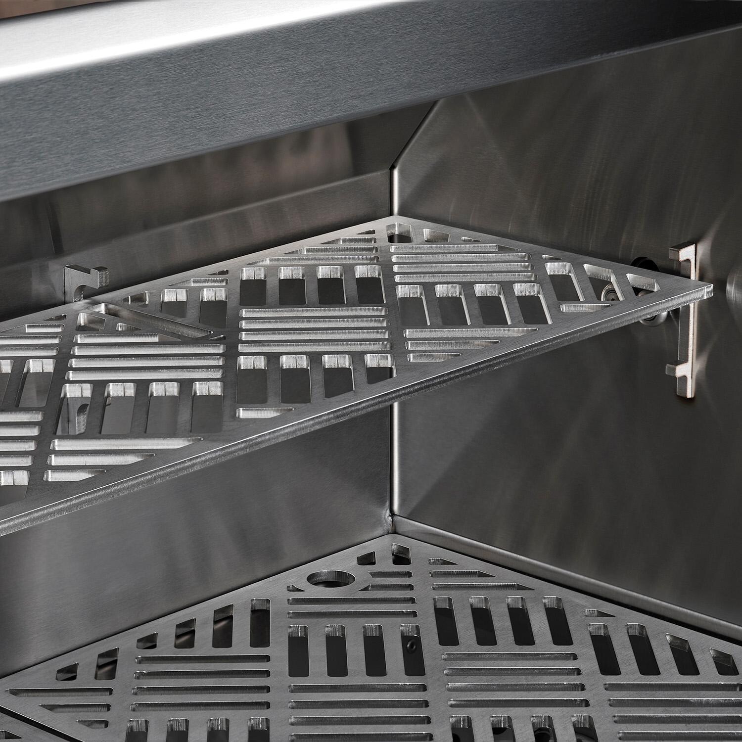 Kalamazoo K42DB Built-In Warming Head - Natural Gas - Marine-Grade - Warming Rack Center thumbnail