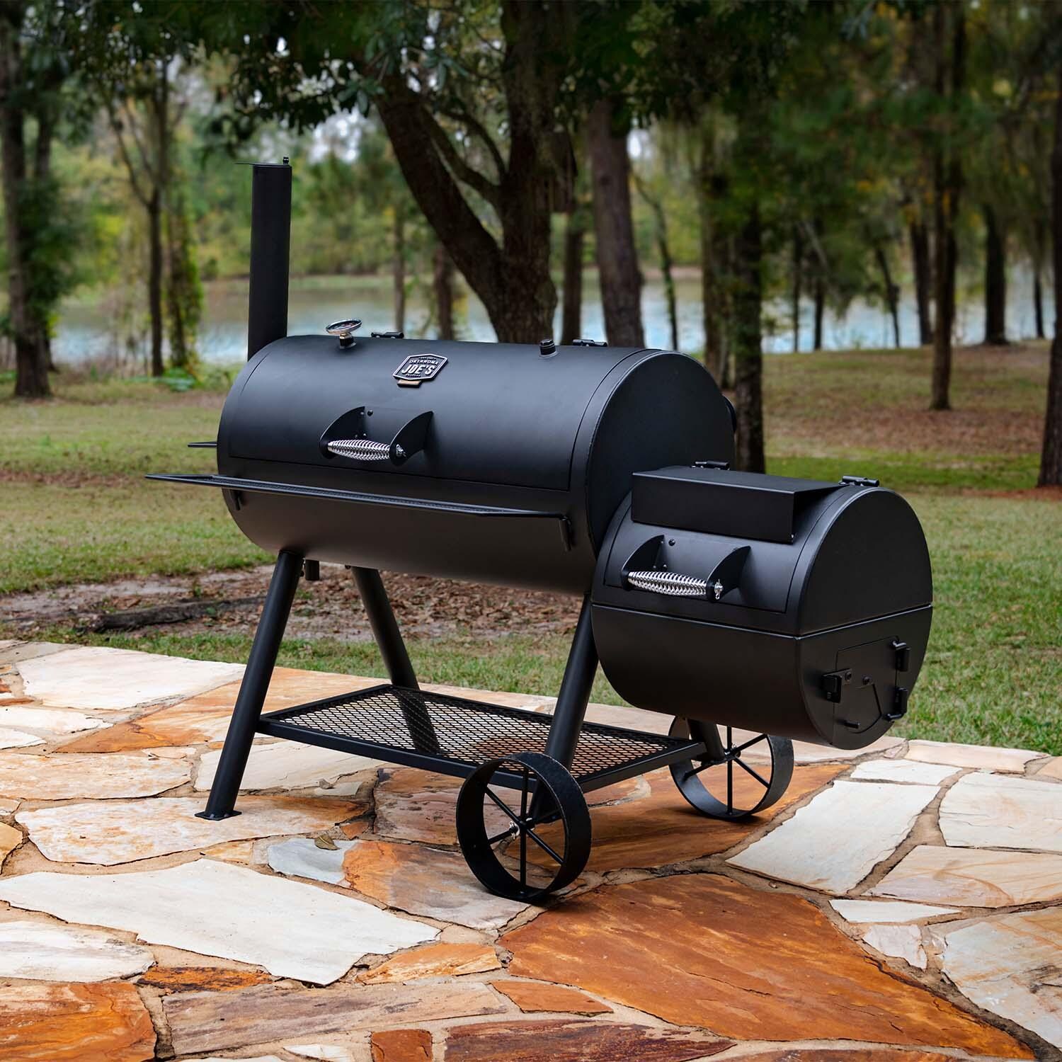 Oklahoma Joe's 13201747-50 Longhorn Offset Smoker - Lifestyle thumbnail