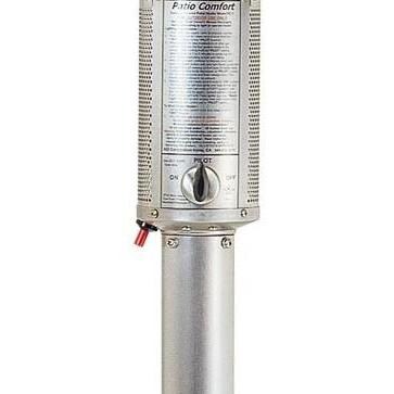 Patio Comfort Propane Gas Patio Heater - Push Button Ignition And Pilot Control thumbnail