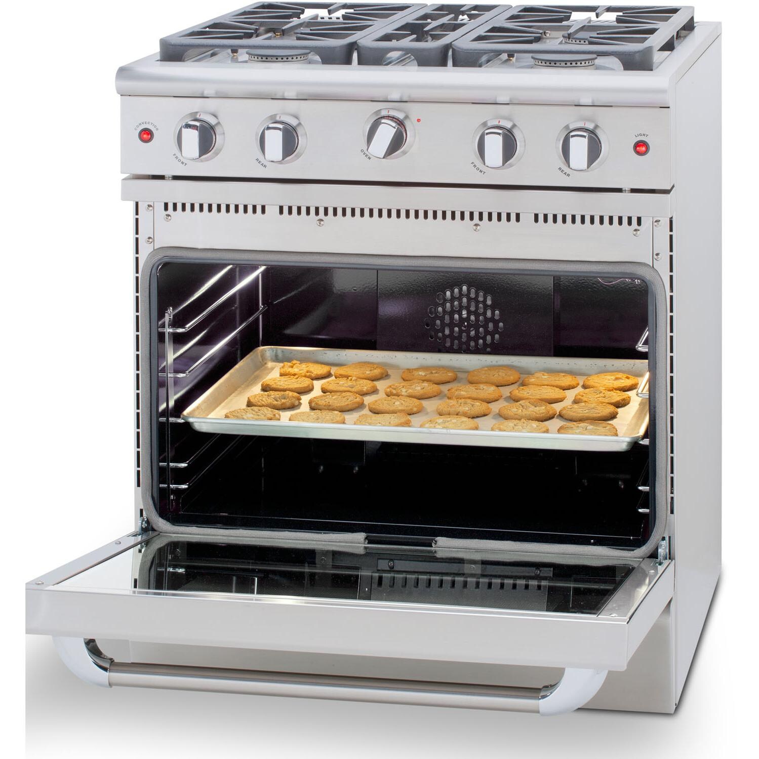 Capital Precision II 30-Inch 4-Burner Propane Gas Range - Large Capacity Oven thumbnail