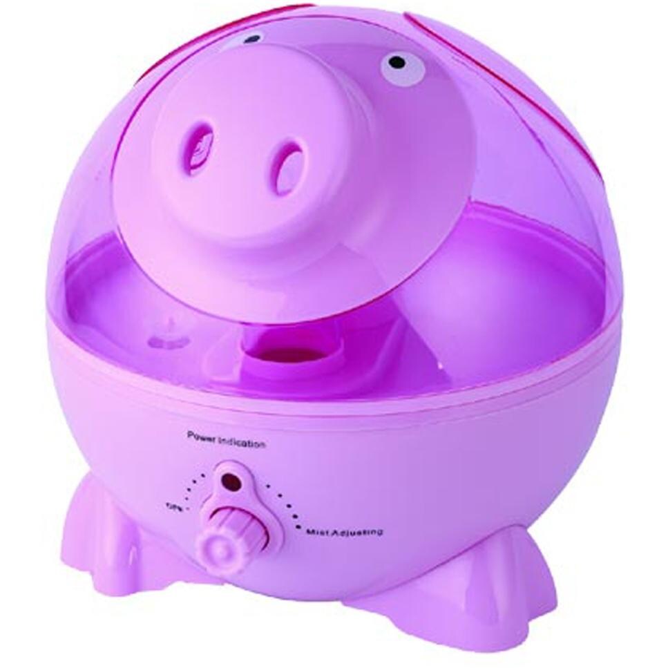 Sunpentown Personal Humidifier Pink Pig Design - SU-3751