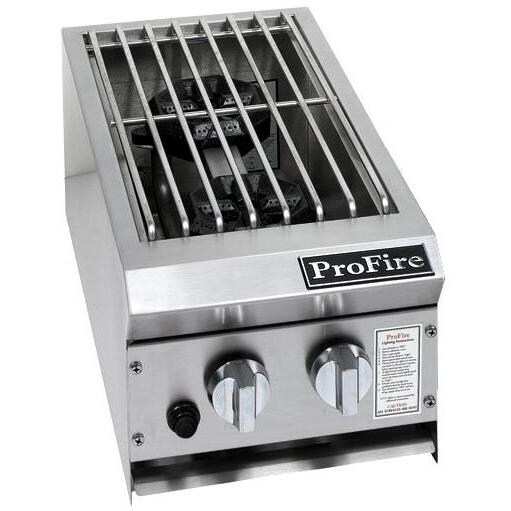 ProFire Built-In Natural Gas Double Side Burner - PFDSB-N