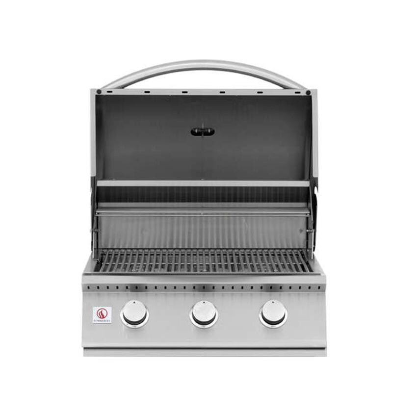 Summerset SIZ26-LP Sizzler 26-Inch 3-Burner Propane Grill - Open thumbnail
