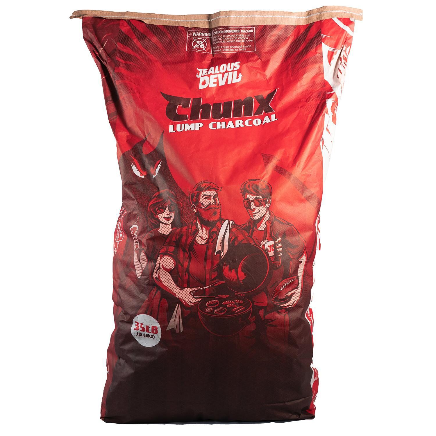 Jealous Devil JD35LBS All Natural Premium Hardwood XL Lump Charcoal thumbnail