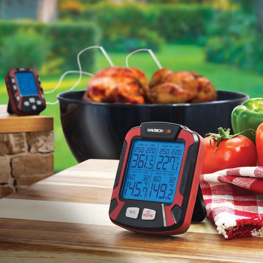 Maverick Remote BBQ & Smoker Thermometer W/ 4 Probes - XR-50 image