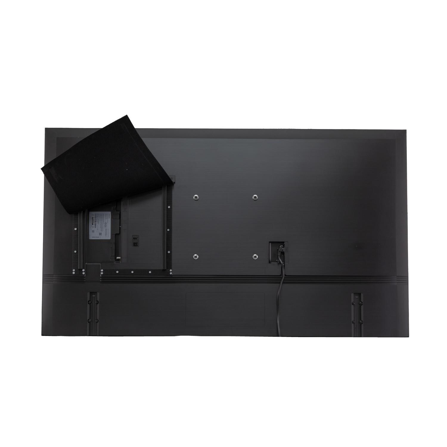 Weatherized TVs 65WTS8E Elite Converted Samsung 8 Series Full Protection 65-Inch 4K LED HDR Outdoor Smart UHDTV - Rear I/O Flap Open thumbnail
