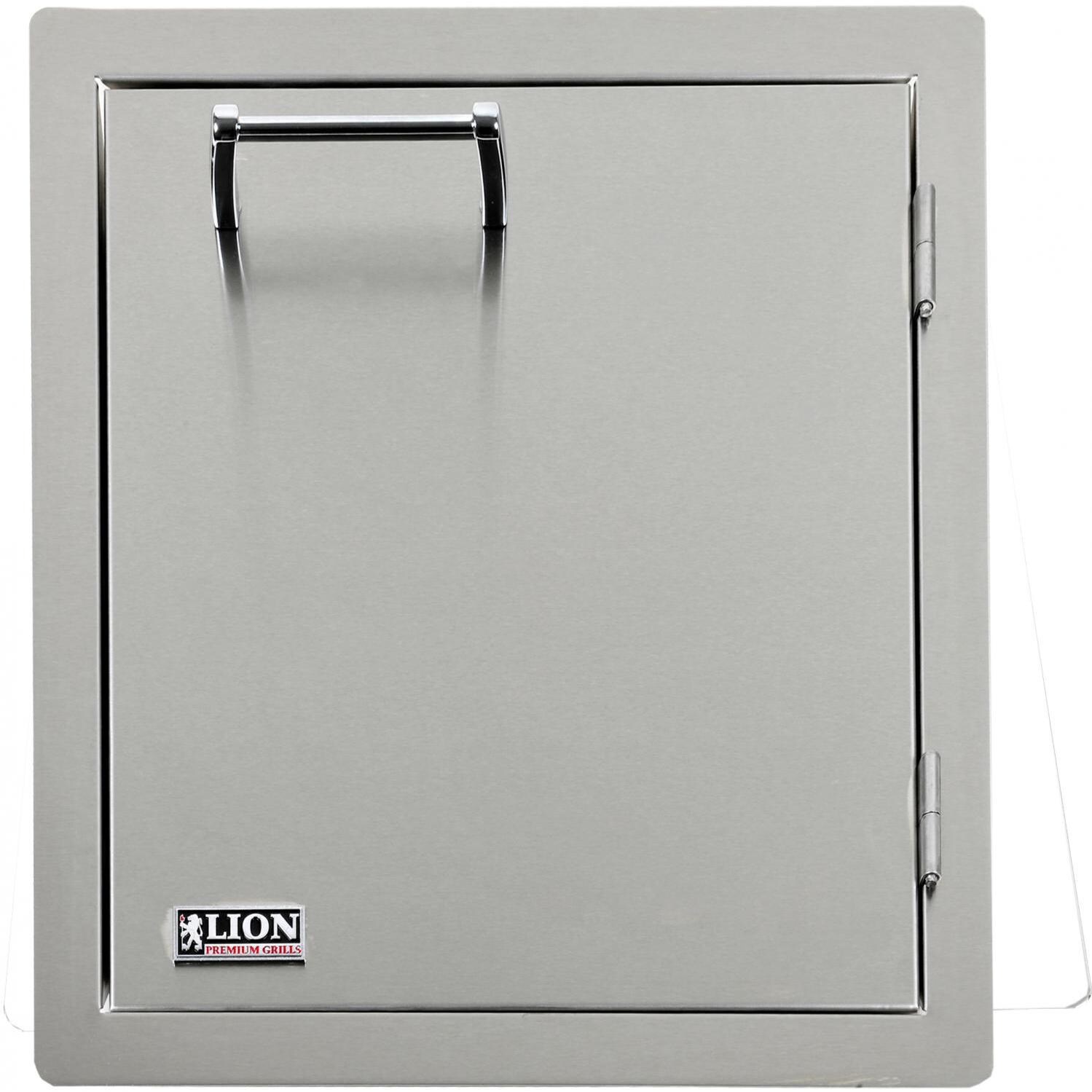 Lion 17-Inch Access Door With Towel Rack - Vertical thumbnail