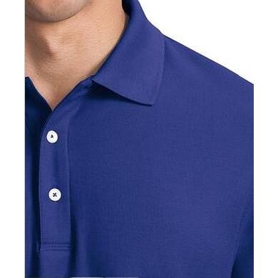 Port Authority EZCotton Pique Polo Shirt - Cobalt Blue
