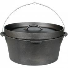 Cajun Classic 4.5-Quart Seasoned Cast Iron Camp Pot - GL10470S image