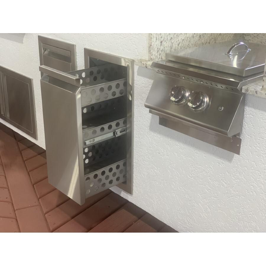 RCS VSD1 Valiant Stainless Steel Spice Rack - Lifestyle Close Up thumbnail