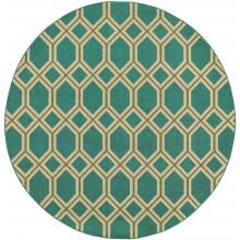 Tommy Bahama Seaside 7.10 Ft. Round Indoor/Outdoor Rug By Oriental Weavers - 6660L image