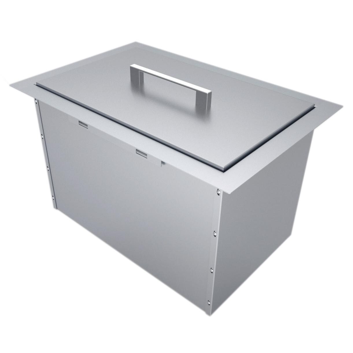 Sunstone Dual Mount 14-In Ice Bin w/ Cover - B-IC14