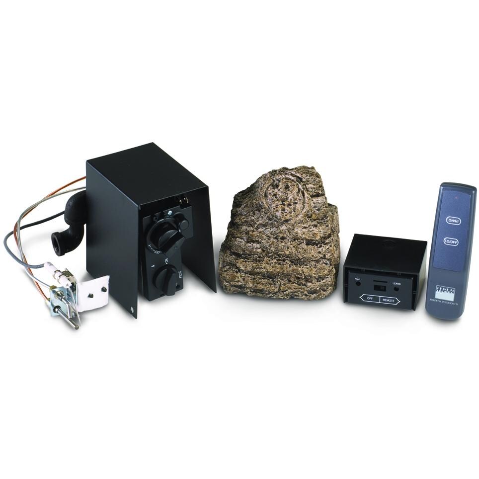 Peterson Real Fyre Propane Gas Automatic Pilot Kit With Basic Variable Flame Height Remote