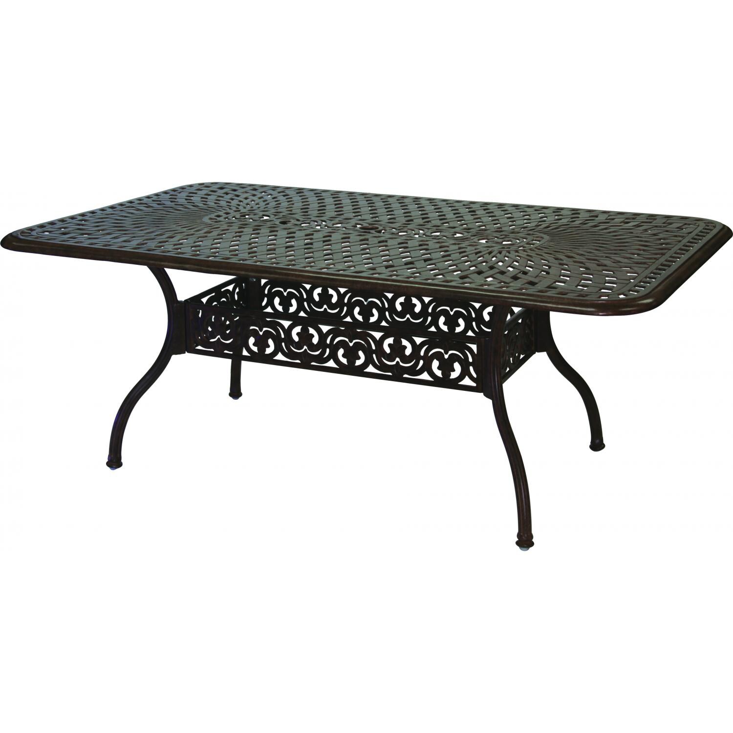 Darlee Series 60 Patio Dining Table - Antique Bronze thumbnail