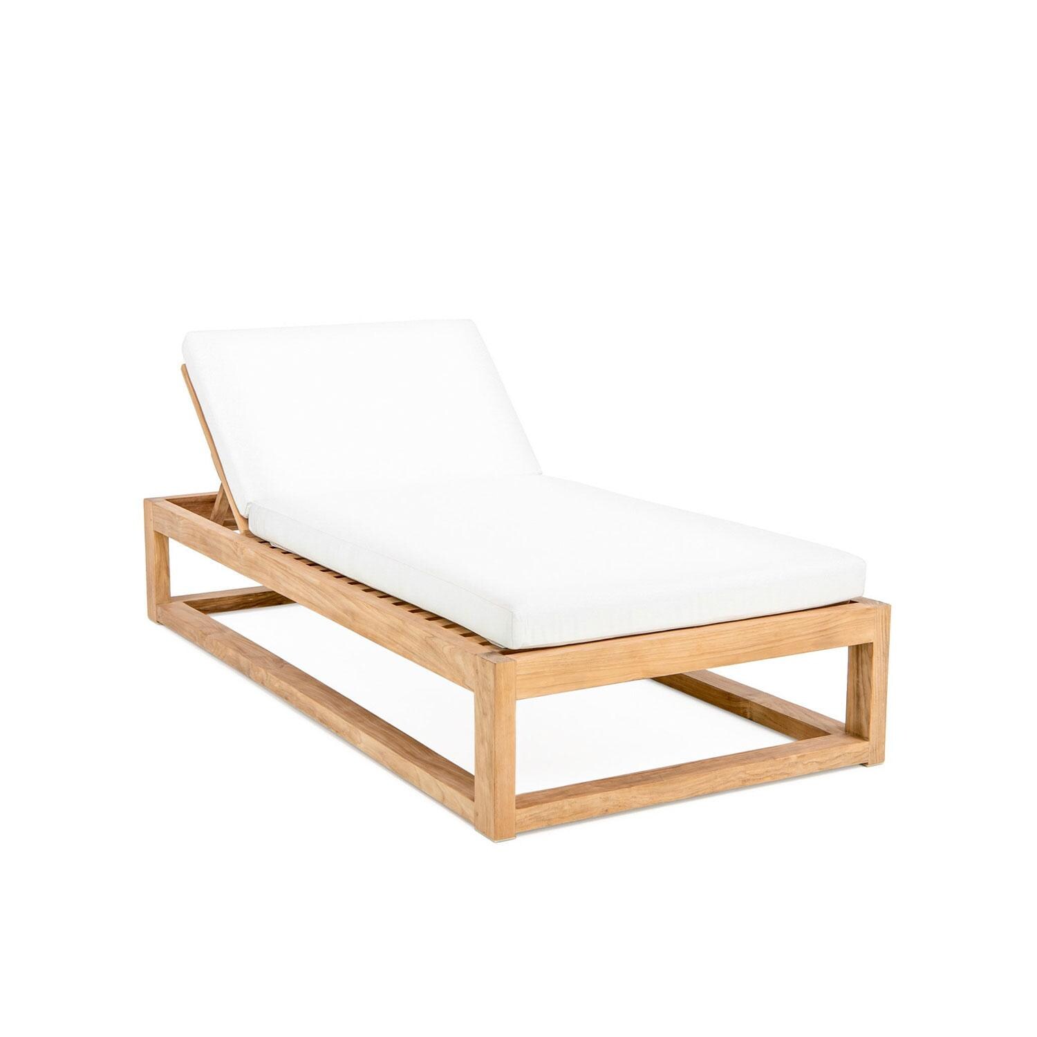 Scape Key Teak Chair Lounge in Natural by Lakeview Outdoor Designs
