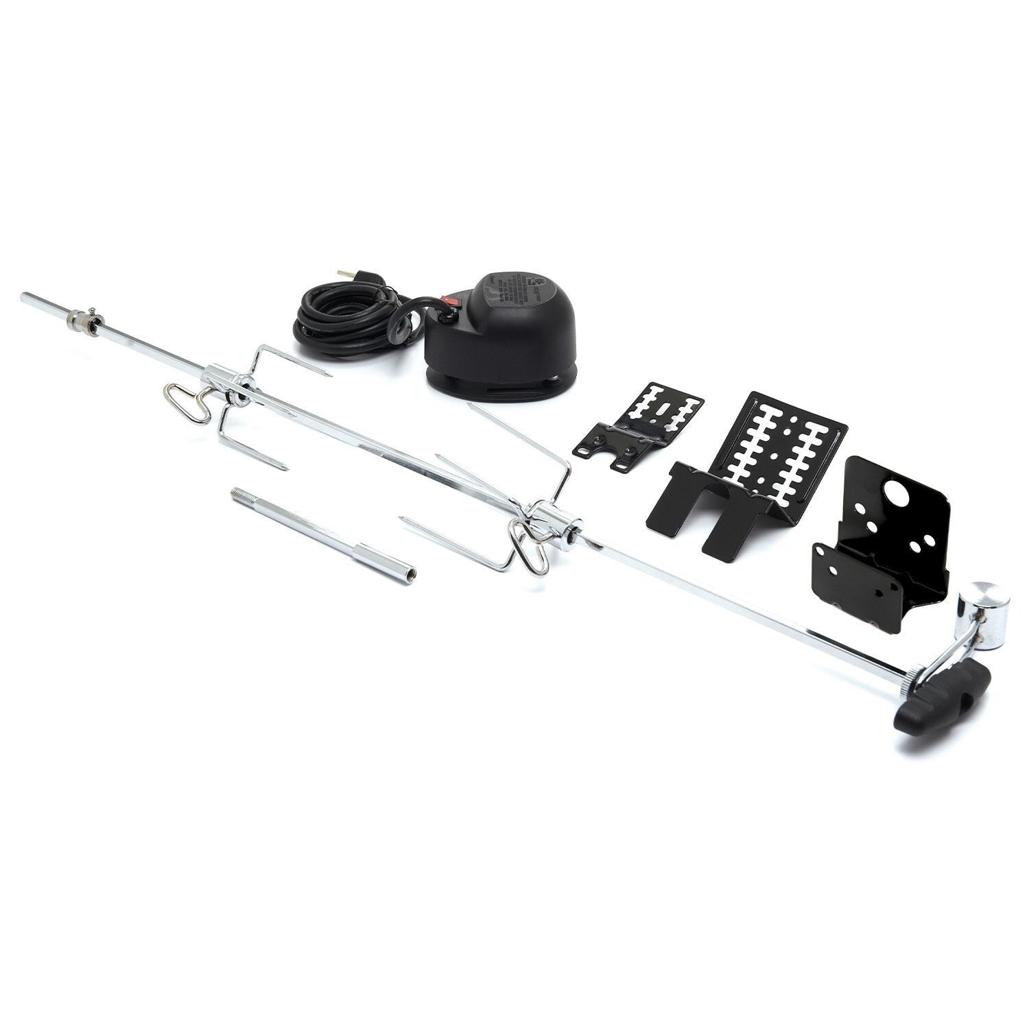 Broil King 66009 Universal Rotisserie Kit - Accessories Included - White Background thumbnail