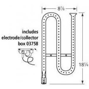 Stainless Steel Pipe Burner 16521