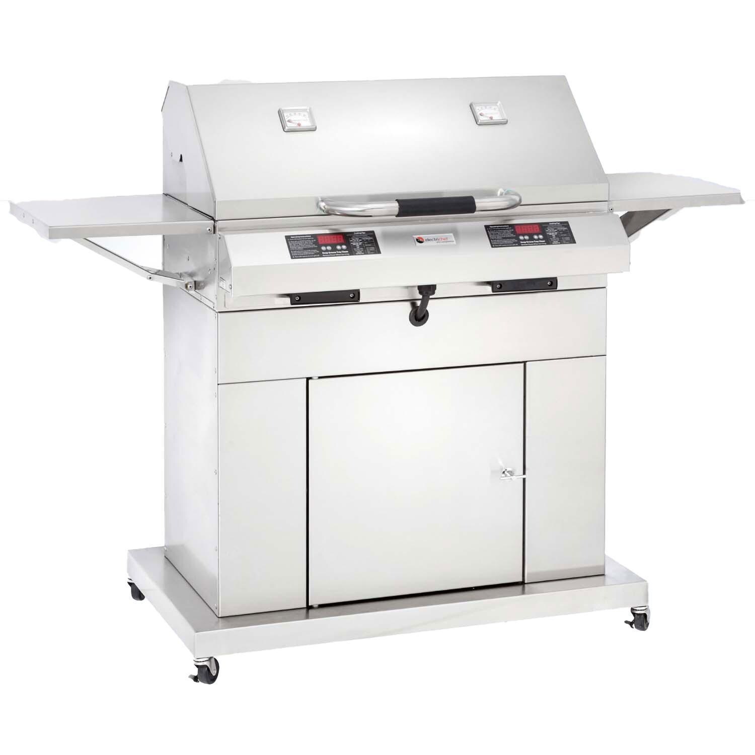 ElectriChef Ruby 32-Inch Dual Closed-Base Electric Grill - 4400-EC-448-CB-D-32