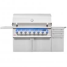 American Muscle Grill 54-Inch 8-Burner Dual Fuel Wood / Charcoal / Propane Gas Grill - AMG54-LP image