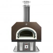 Chicago Brick Oven CBO-750 Built-In Countertop Hybrid Residential Outdoor Pizza Oven - Natural Gas - Copper - CBO-O-CT-750-HYB-NG-CV-R-3K image