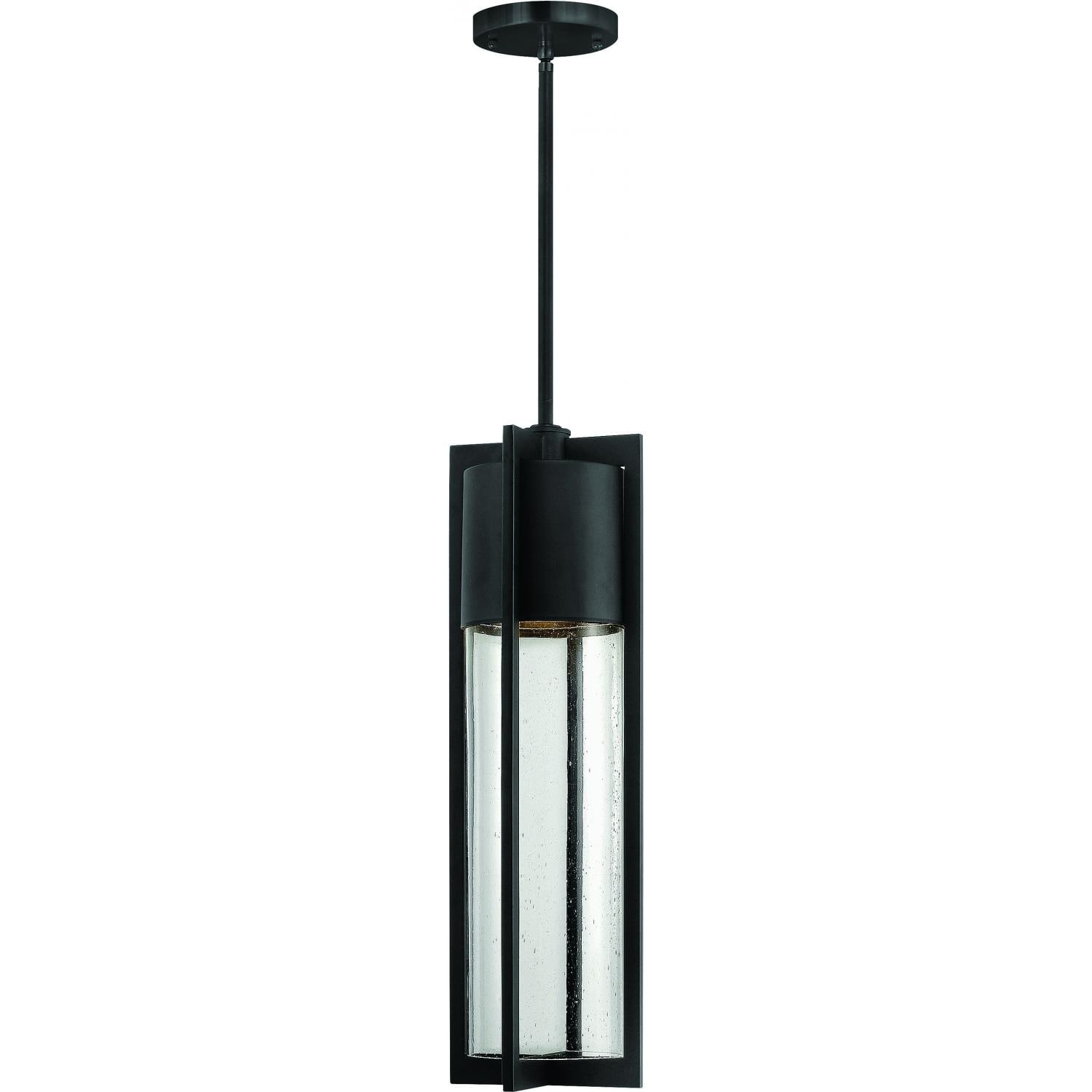 Hinkley Lighting Shelter 1322BK 100W One Light Outdoor Ceiling Light - Black thumbnail
