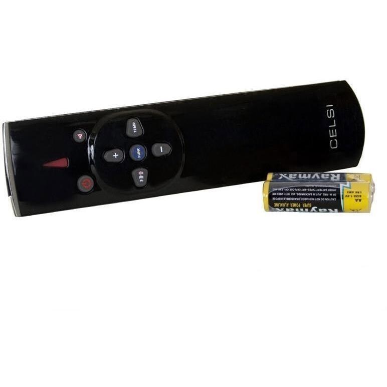 Celsi Curved Electric Wall Mount Fireplace Remote thumbnail