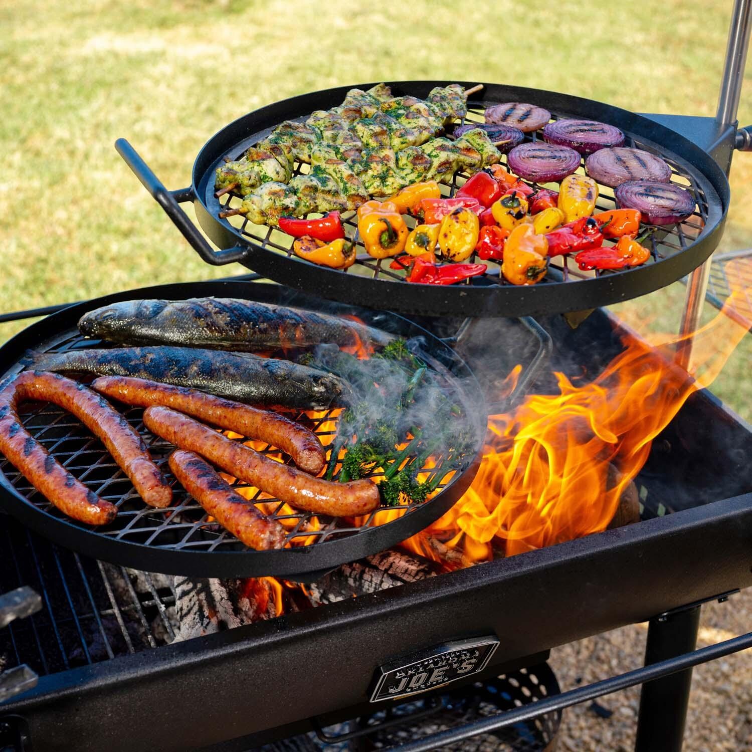 Oklahoma Joe's 23302166 Firecraft Series Barrel - Food Cooking - Lifestyle thumbnail