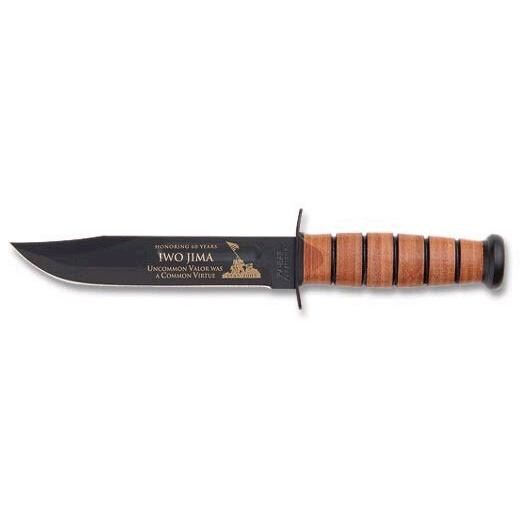 KaBar Commemorative Knife, Iwo Jima USMC, 60th Anniversary BBQGuys
