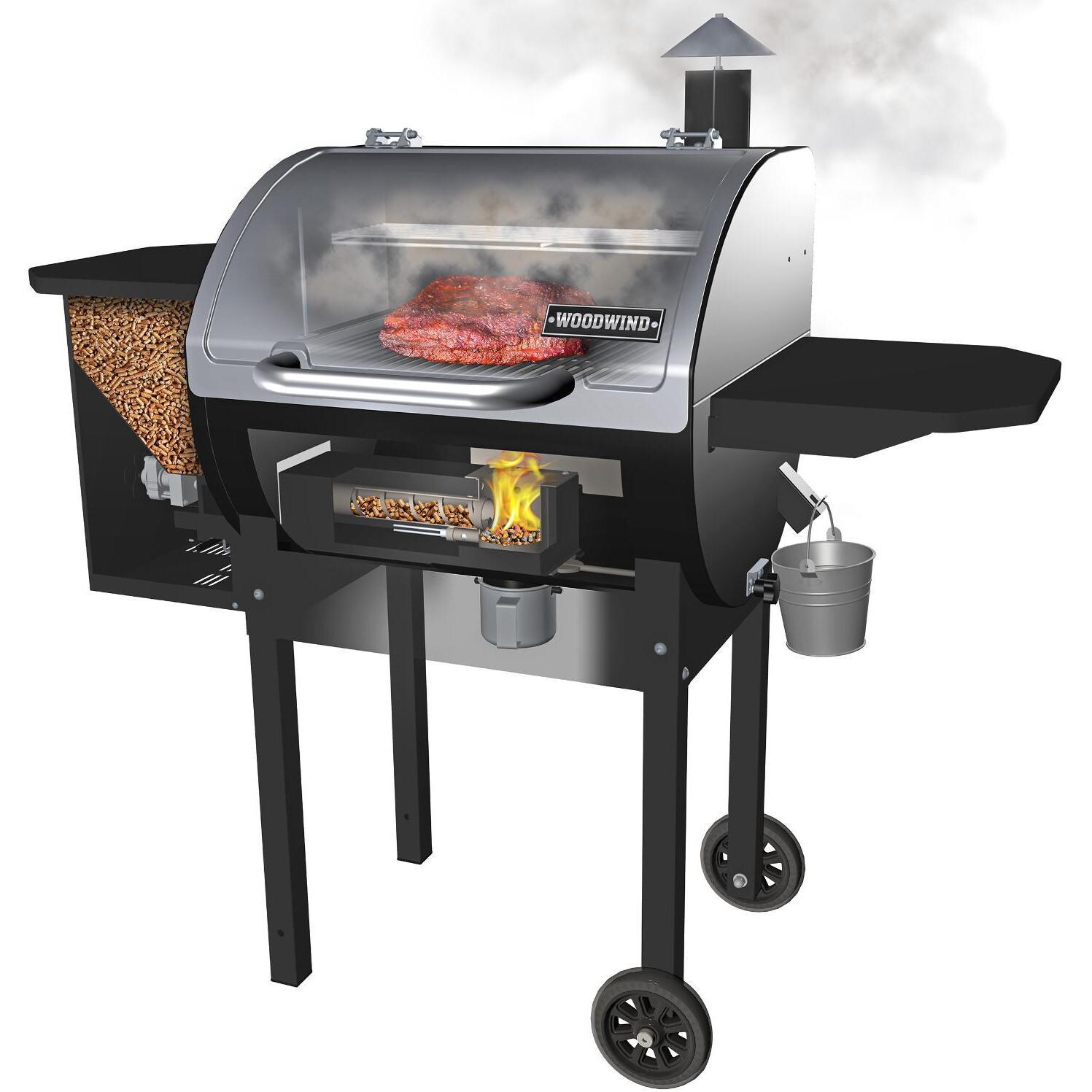 Camp Chef PG24WWS Woodwind Pellet Grill On Cart - How It Works thumbnail