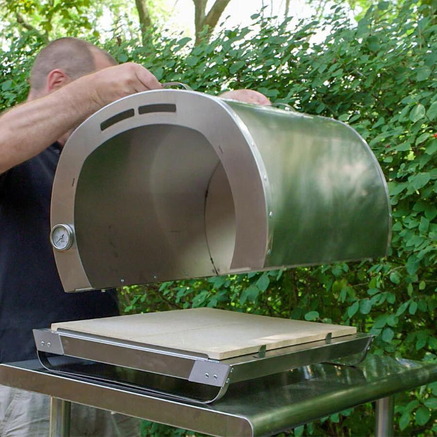 Cru Ovens CRU32G2 Model 32 G2 Outdoor Wood-Fired Pizza Oven - Removable Hood For Easier Cleaning thumbnail