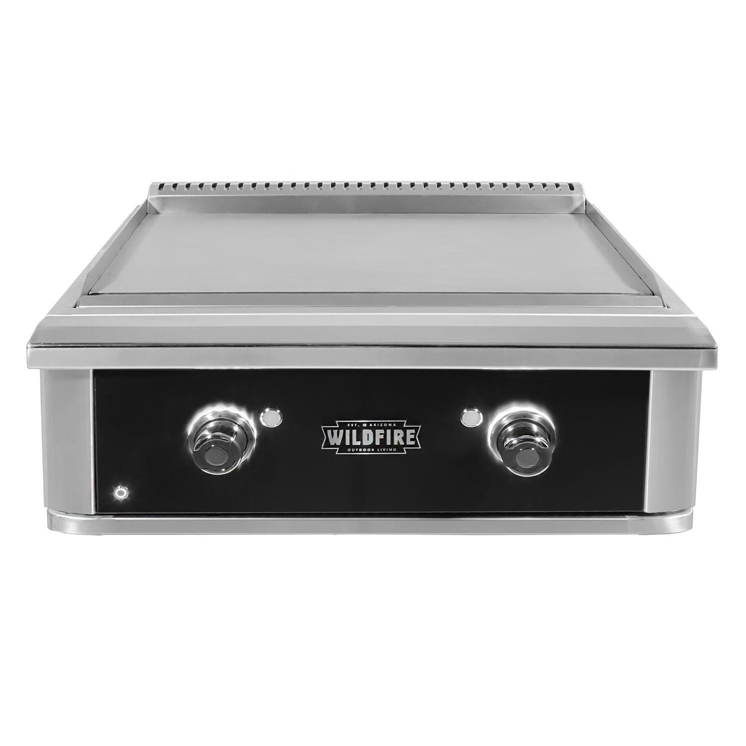 Wildfire Ranch Pro 30-in Black 304 SS Natural Gas Griddle w/ Freestanding Cart - Griddle - White Background thumbnail
