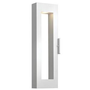 Hinkley Lighting Atlantis Two Light 24-Inch Dark Sky Outdoor Wall Light - Satin White - 1644SW image