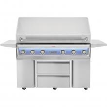 Twin Eagles Eagle One 54-Inch 4-Burner Propane Gas Grill with Sear Zone & Two Infrared Rotisserie Burners On Deluxe Cart - TE1BQ54RS-L