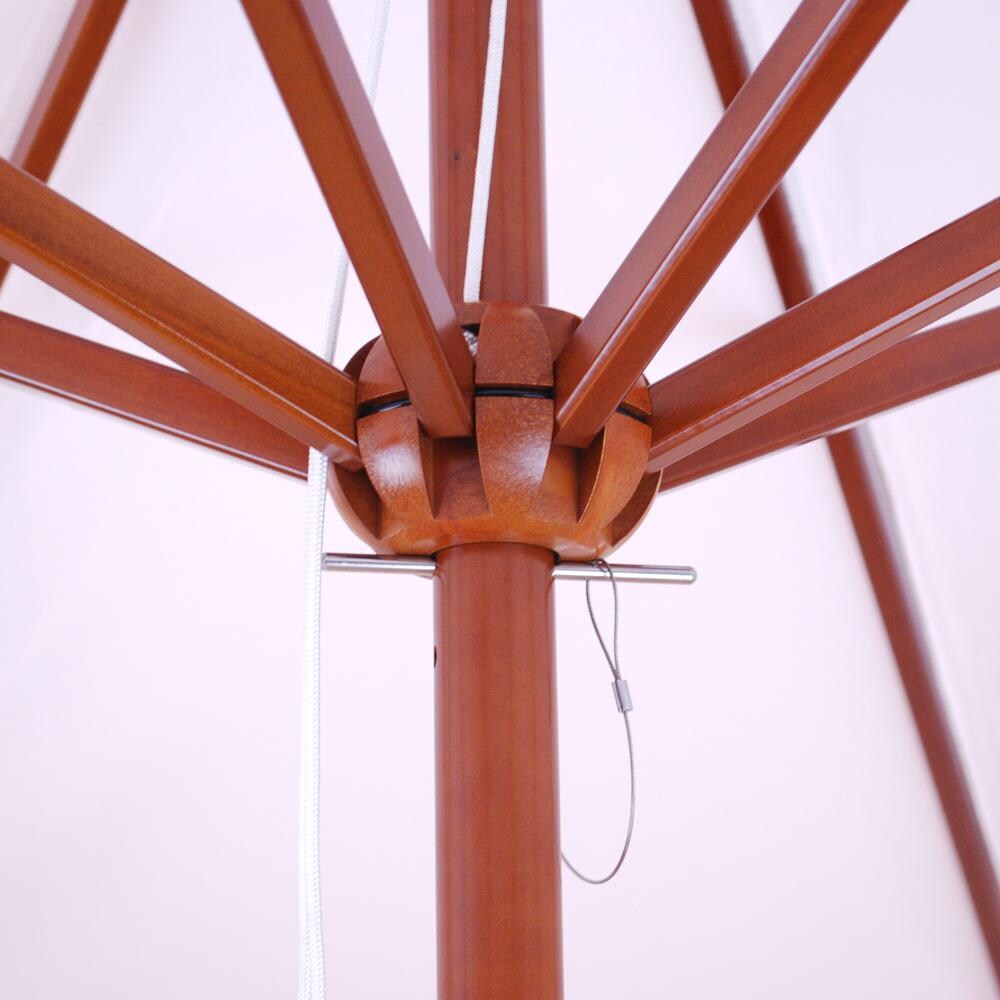 Galtech 9 Ft. Octagonal Patio Umbrella W/ Pulley Lift - Hub Detail