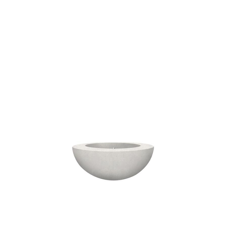 Prism Hardscapes Moderno 5 36-Inch Propane Round Fire Bowl - Ultra White - PH-426-5LP image