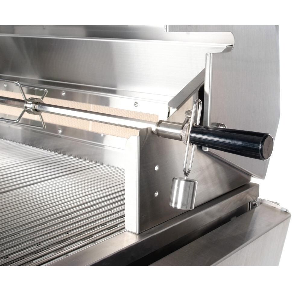 Rotisserie Backburner, Spit, And Counterbalance thumbnail