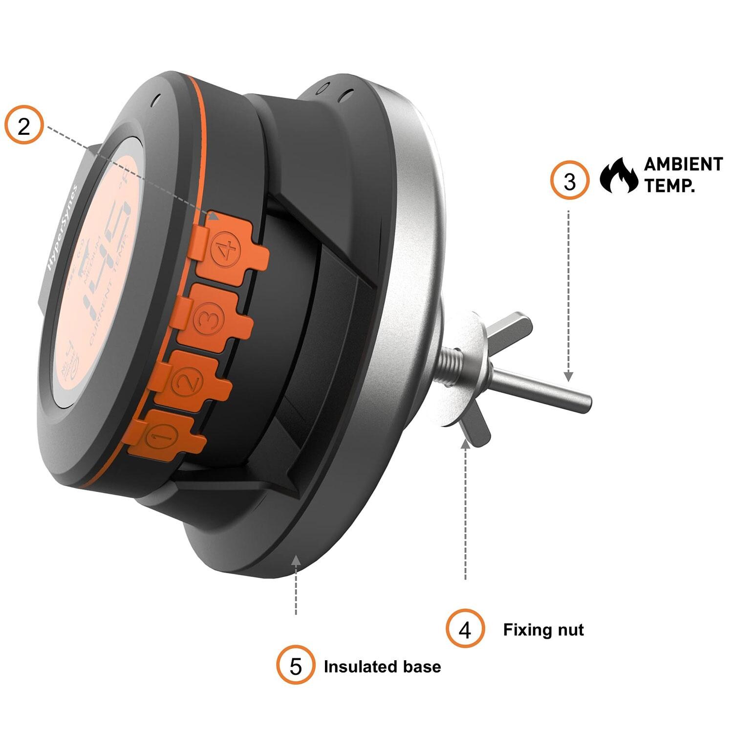 HerQs HERQS003 Dome Thermometer - Rear Components - Diagram thumbnail