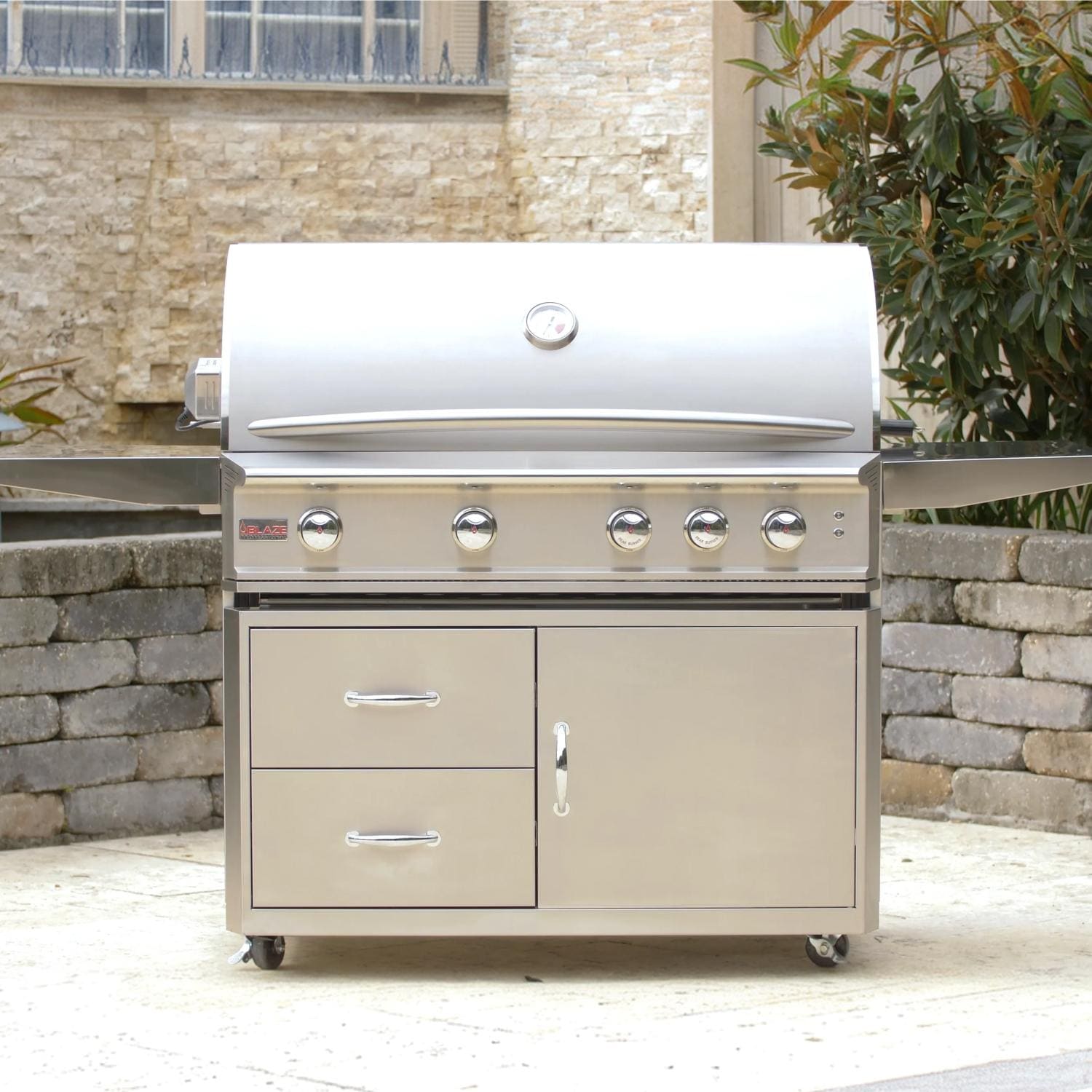 Blaze Professional LUX 44-in 4-Burner Propane Grill w/ Rotisserie