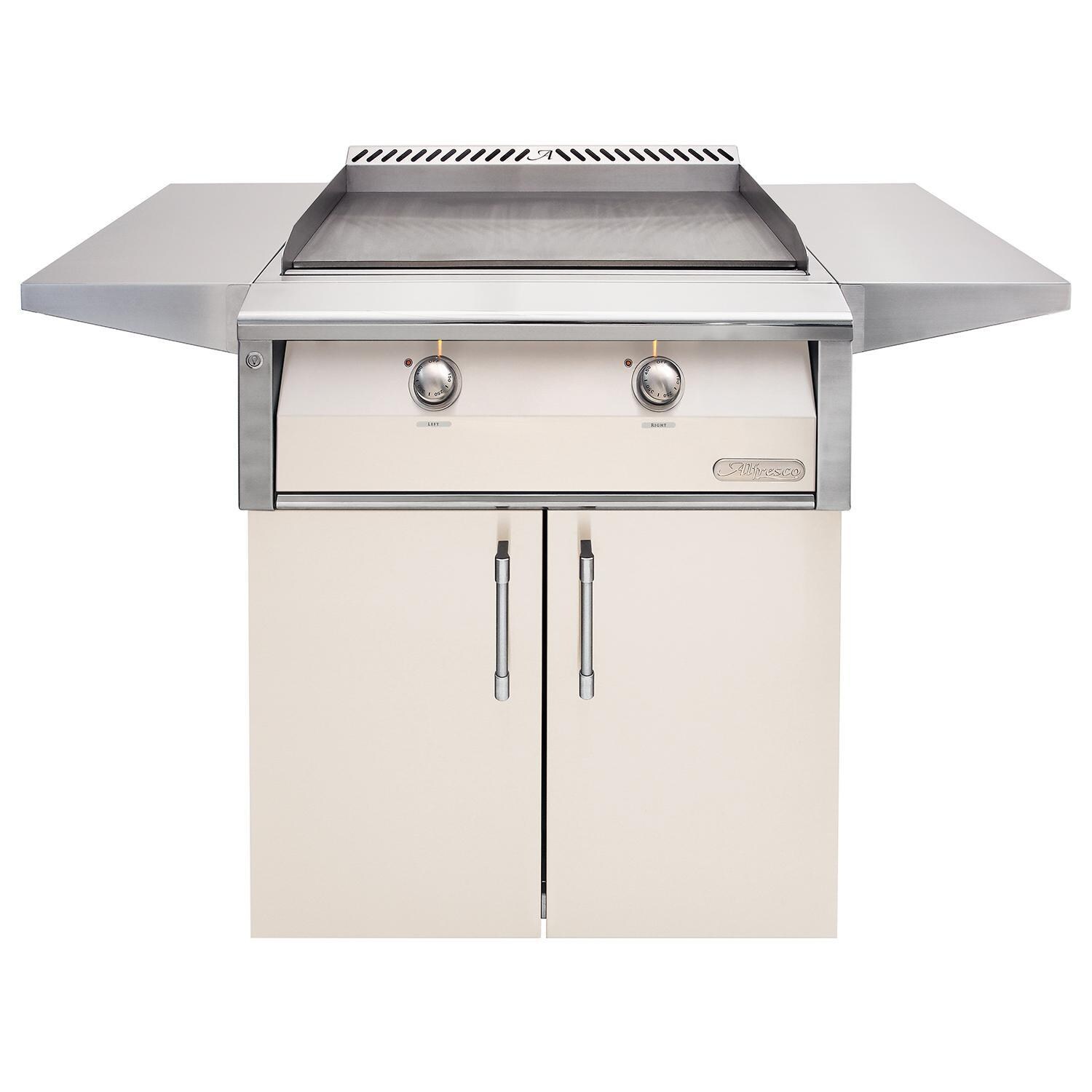 Alfresco Grills AXE-30GTC-NG-S9003 Alfresco 30-Inch Natural Gas Griddle with Cart in Signal White Gloss thumbnail