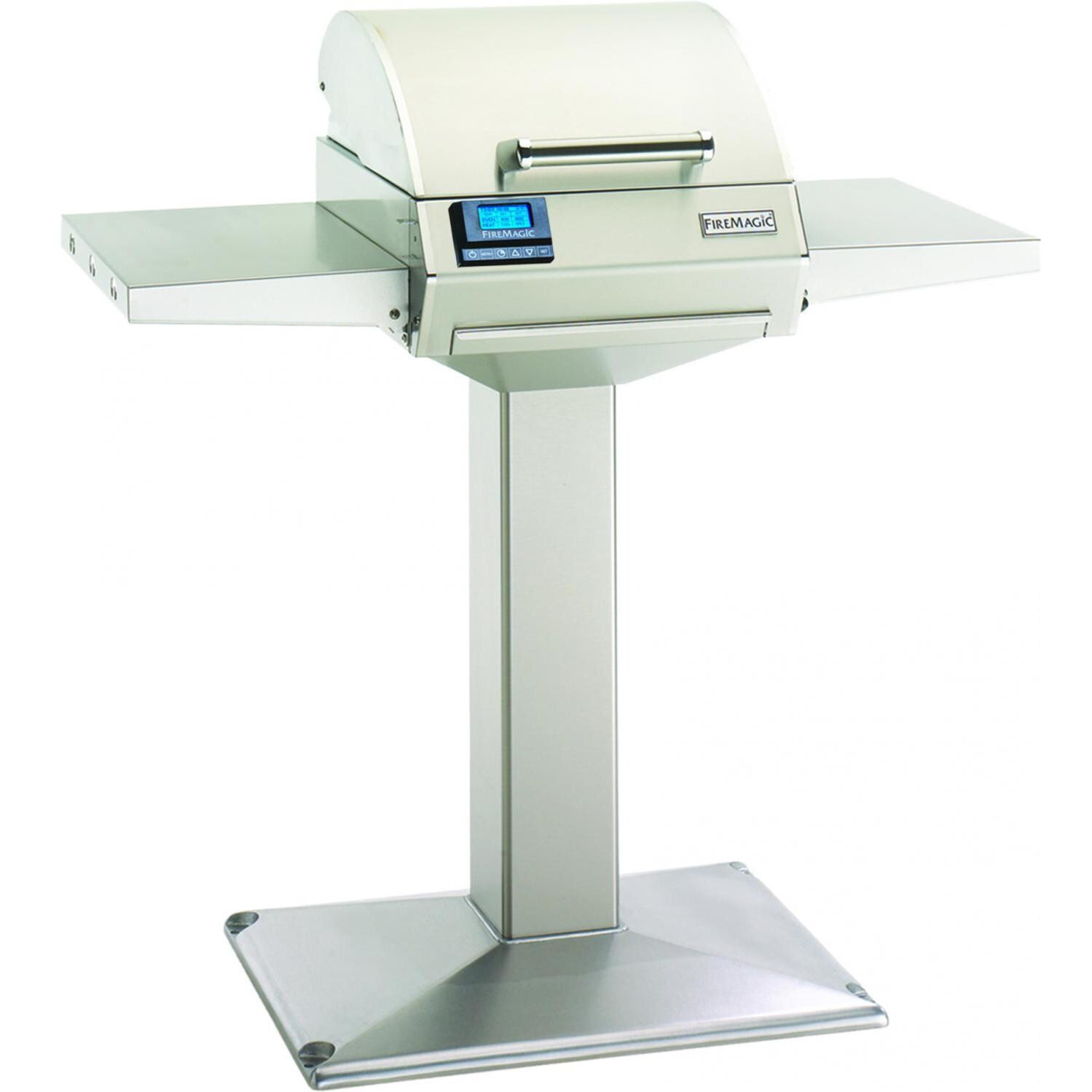 Fire Magic E250s Electric BBQ Grill On Patio Post thumbnail