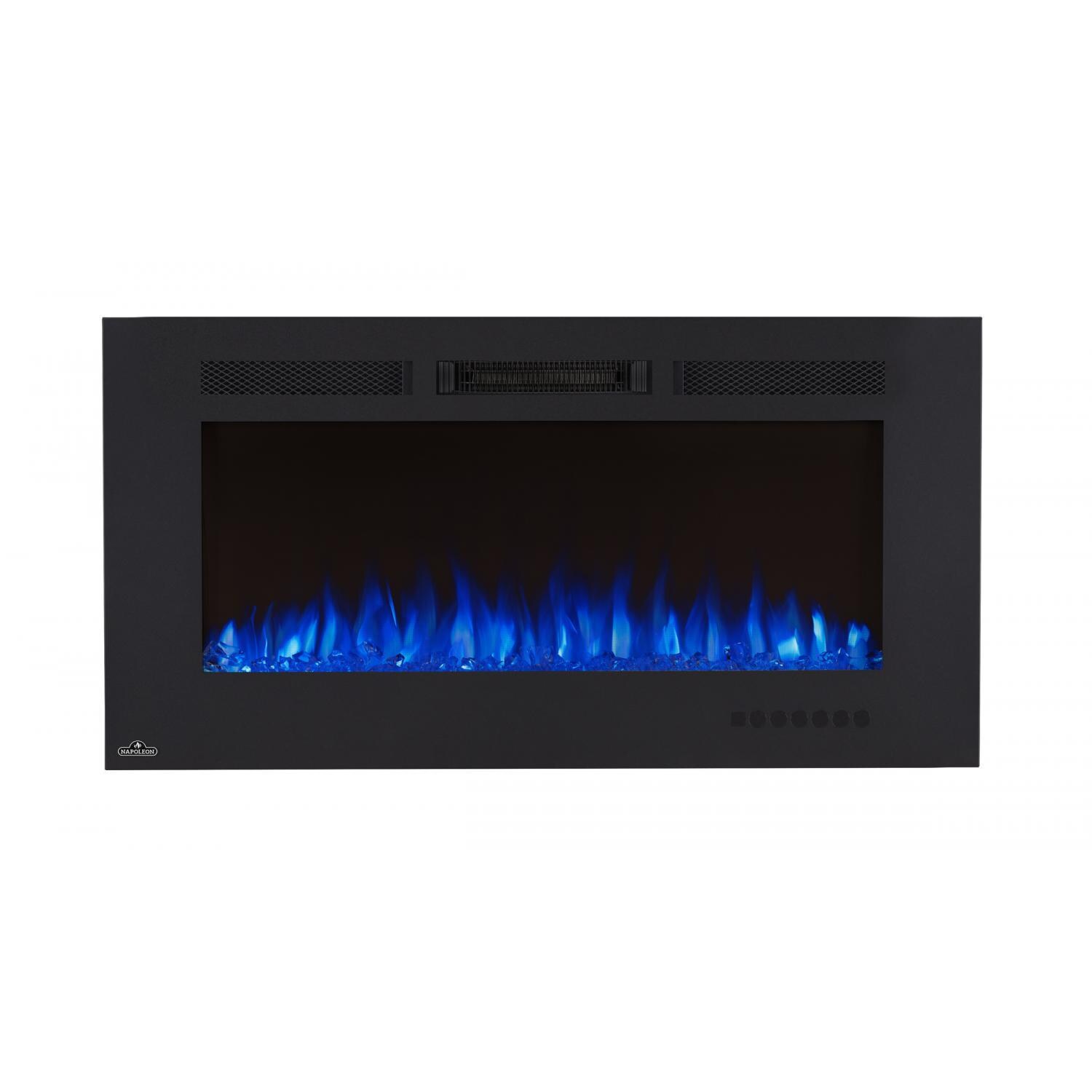 Napoleon NEFL42FH-MT 42-Inch Allure Phantom Linear Wall Mount Electric Fireplace - Blue Flames thumbnail