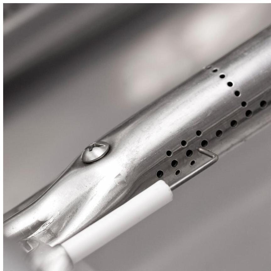 KitchenAid 36-Inch Built-In Propane Gas Grill - Stainless Steel Burner Detail thumbnail