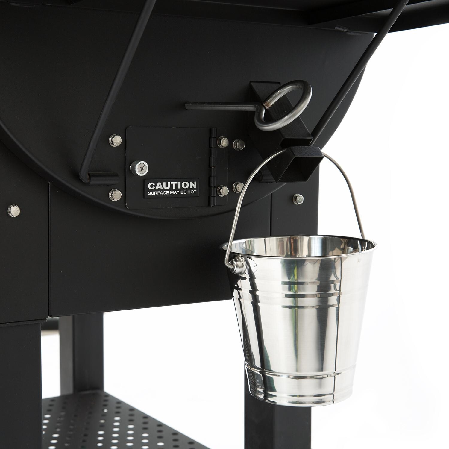 Green Mountain Grills Ledge Wi-Fi Controlled Wood Pellet Grill - Grease Bucket thumbnail