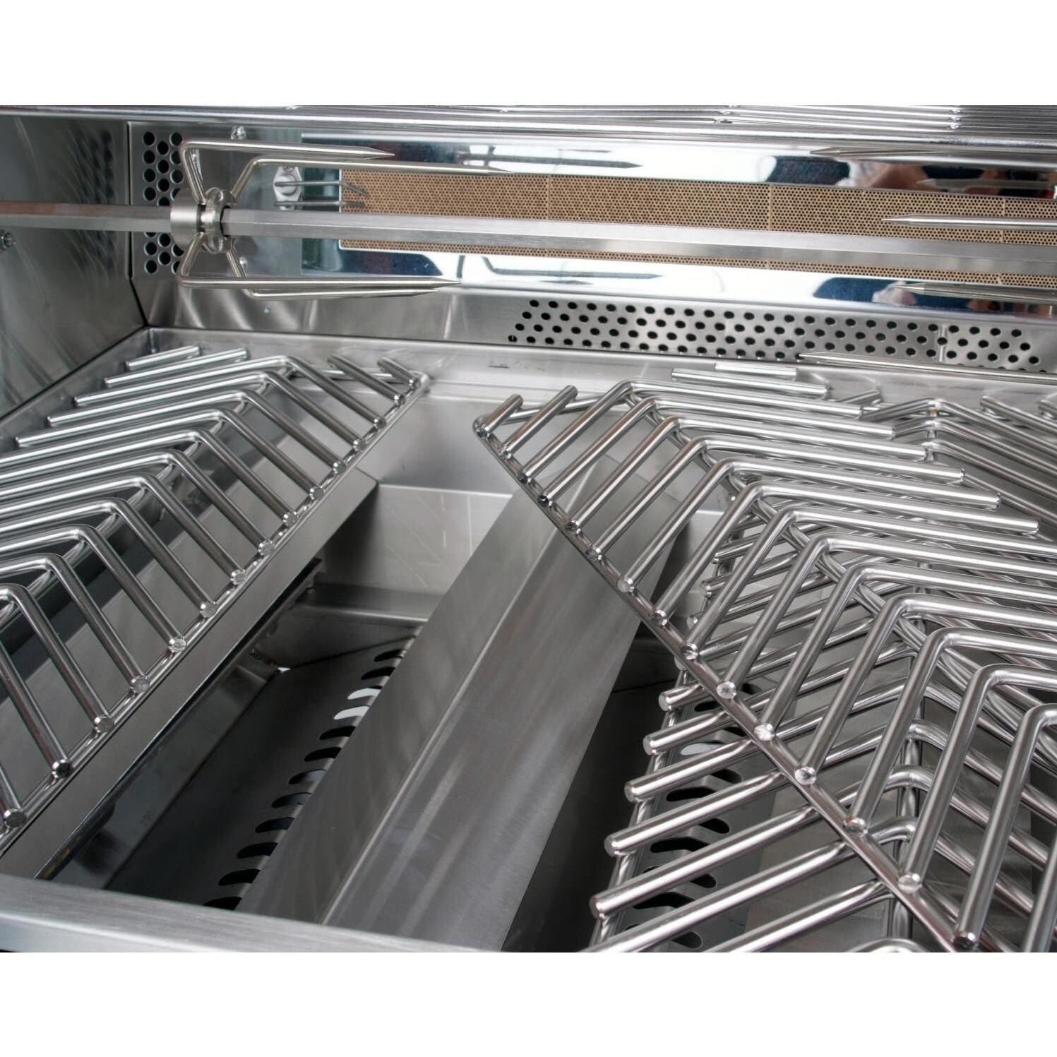 Cal Flame 5 Burner Convection Built In Gas Grill - Grates and Flame Tamer thumbnail