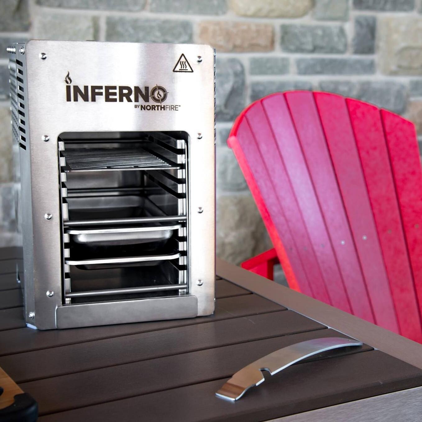 Northfire Inferno Infrared Propane Gas Grill - On the Patio thumbnail