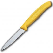 Victorinox Swiss Classic 3-1/4 Inch Spear Point Straight Edge Paring Knife - Yellow image
