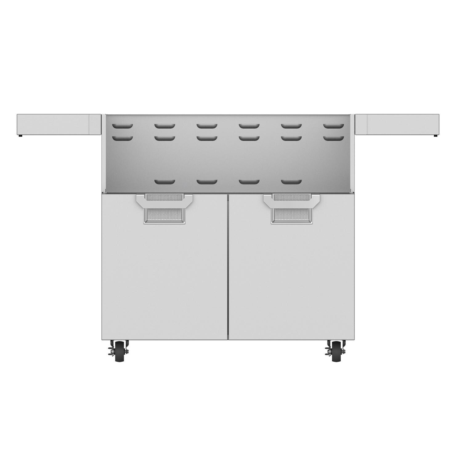 Aspire By Hestan Double Door Tower Cart For 36-Inch Gas Grills - Steeletto - ECD36-SS